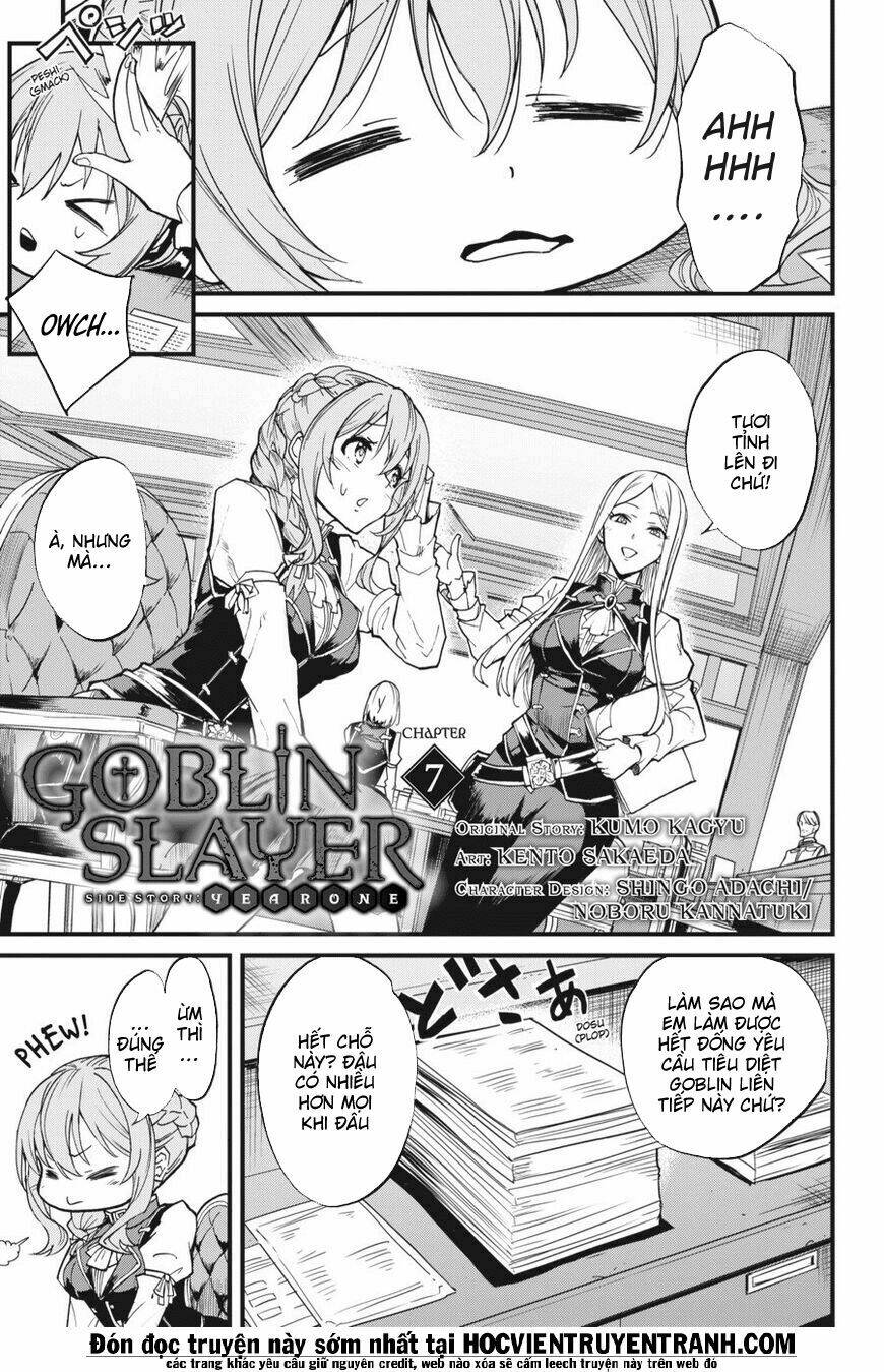 goblin slayer gaiden: year one chapter 7 - Next chapter 8