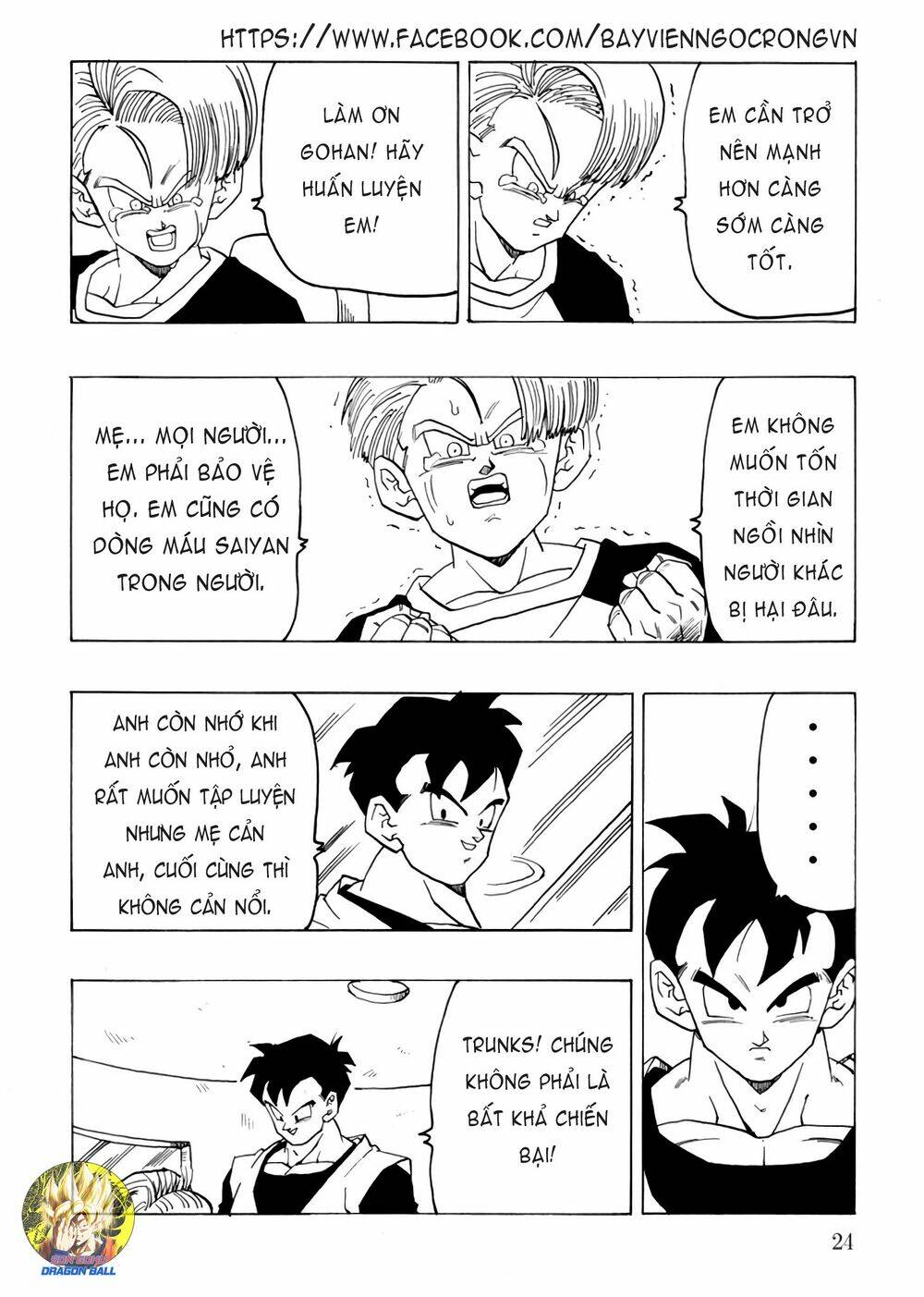 gohan x trunks after chương 1 - Trang 2