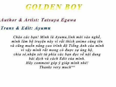 Golden Boy Chapter 5 - Trang 2