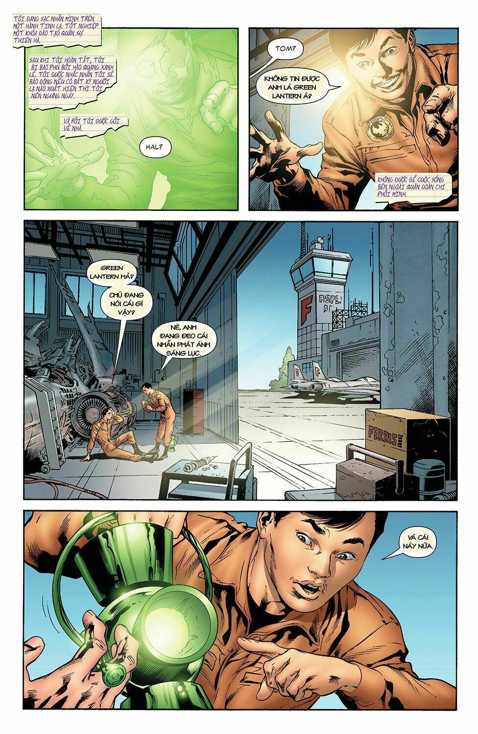 GREEN LANTERN: SECRET ORIGIN Chapter 4 - Next Chapter 5