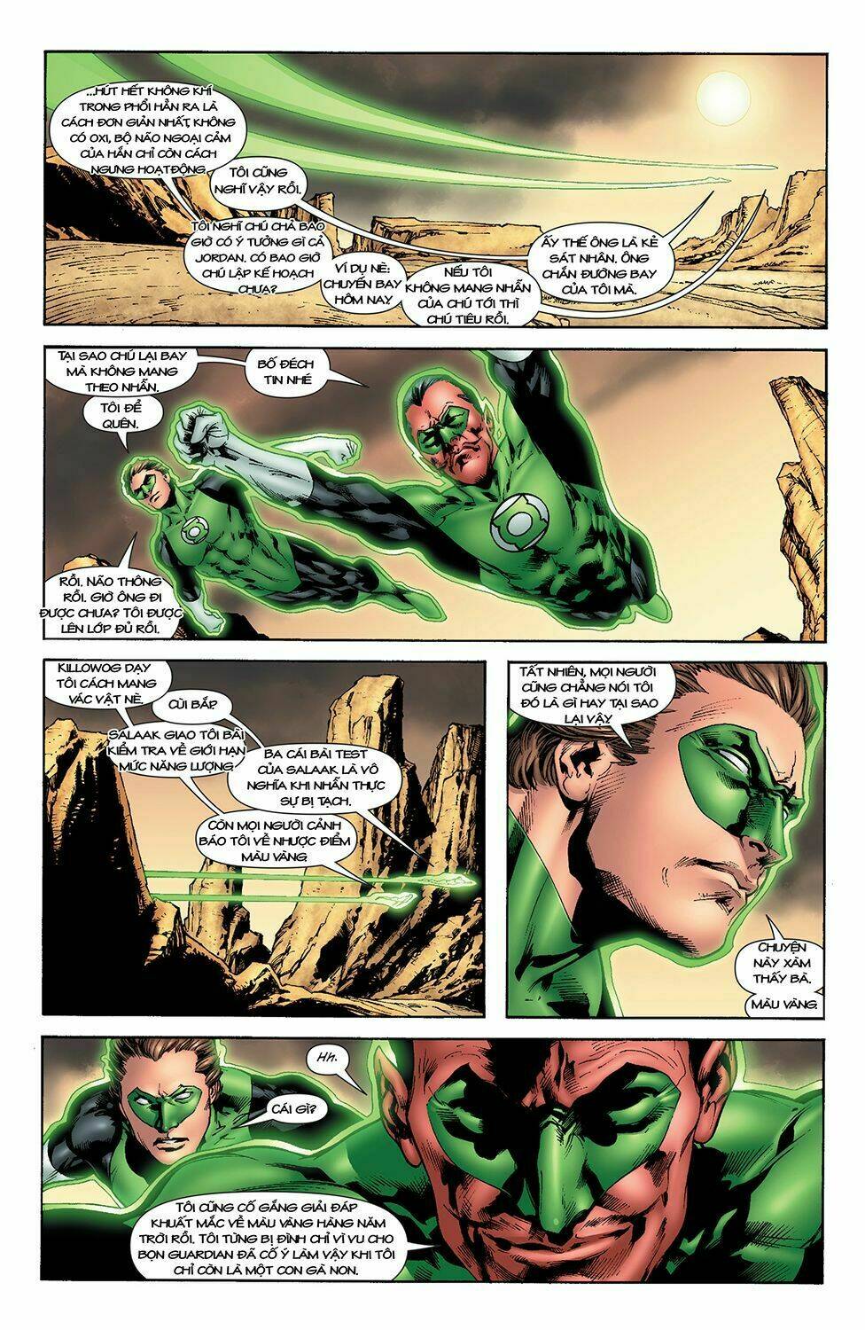 GREEN LANTERN: SECRET ORIGIN Chapter 5 - Next Chapter 6