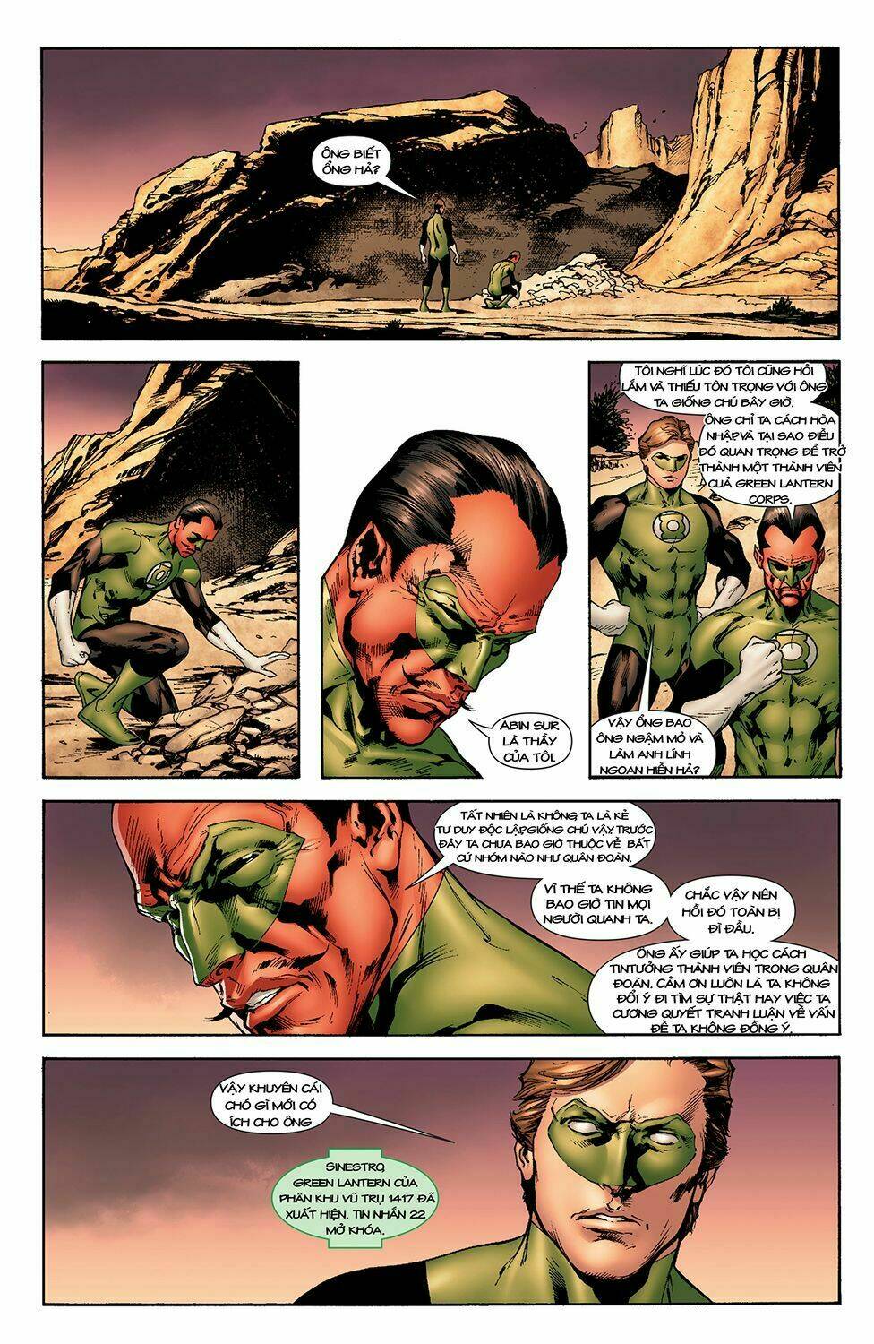 GREEN LANTERN: SECRET ORIGIN Chapter 5 - Next Chapter 6