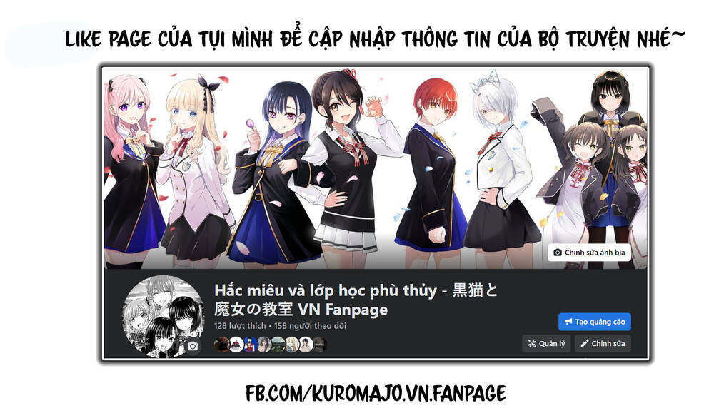 hắc miêu và lớp học phù thủy chapter 30 - Trang 2