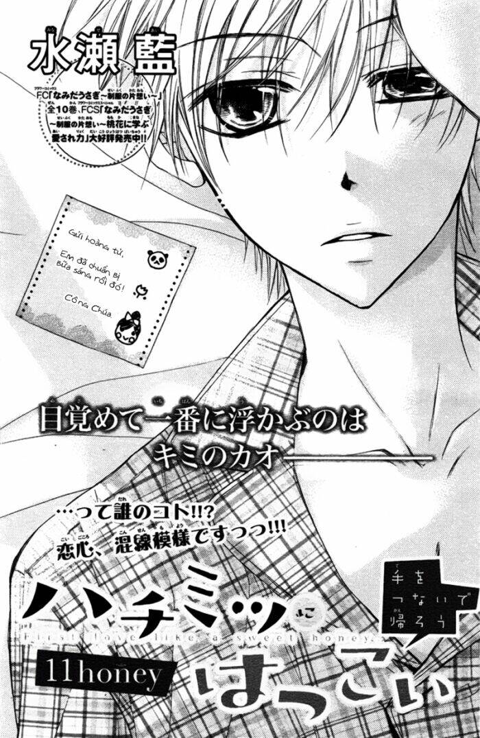 Hachimitsu Ni Hatsukoi Chapter 11 - Next Chapter 11.5