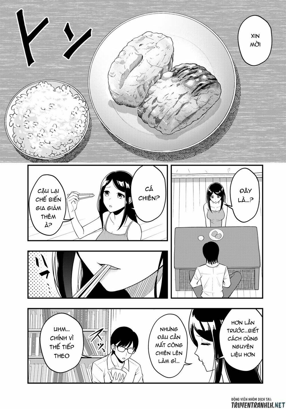 hagoromo-sensei wa kyou mo kandzume chapter 2 - Trang 2