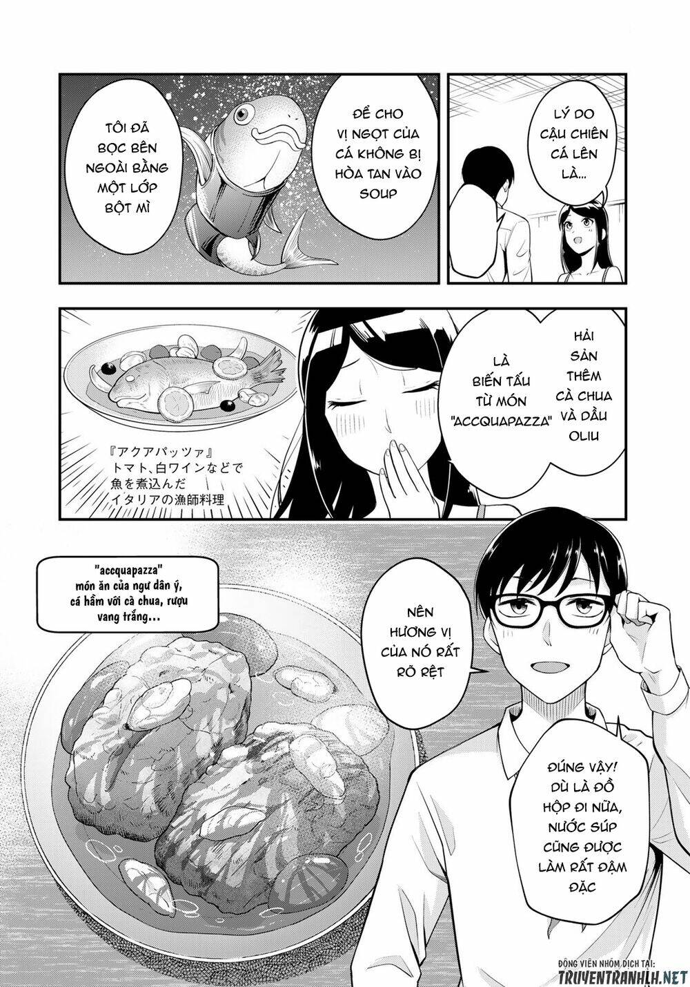 hagoromo-sensei wa kyou mo kandzume chapter 2 - Trang 2