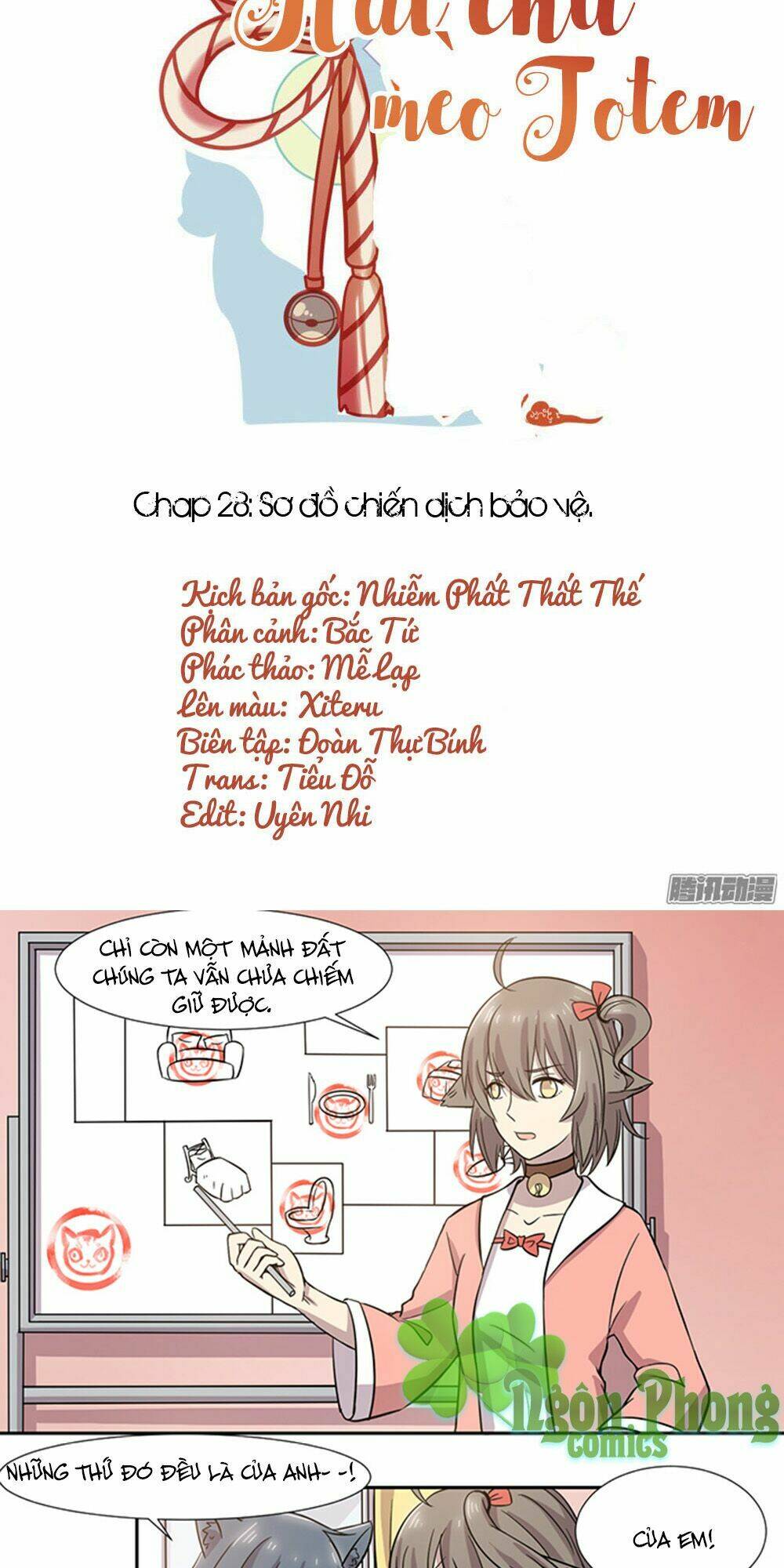 Hai Chú Mèo ToTem Chapter 28 - Trang 2