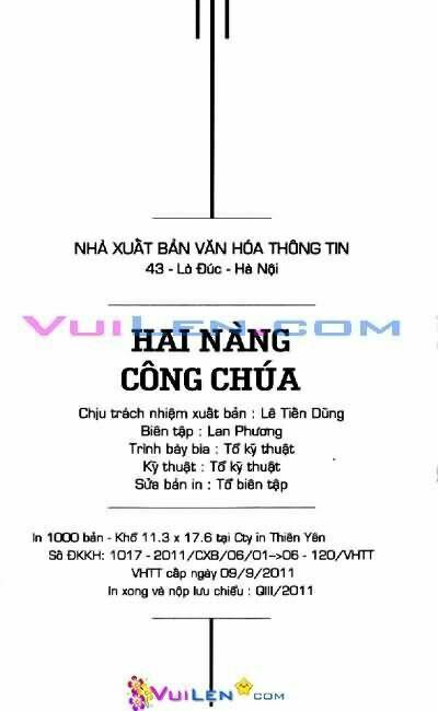 Hai Nàng Công Chúa Chapter 6 - Trang 2