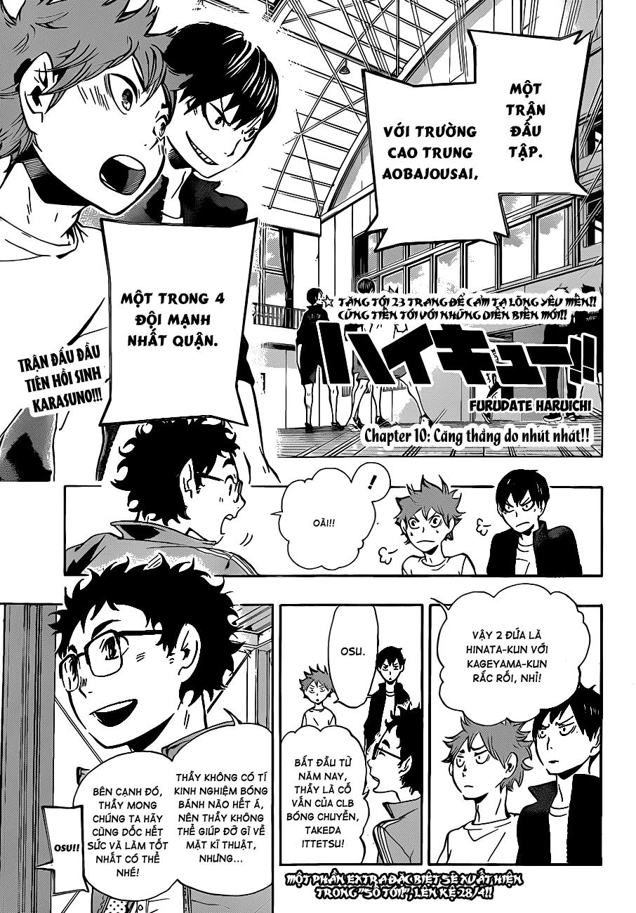 haikyuu chapter 10 - Trang 3