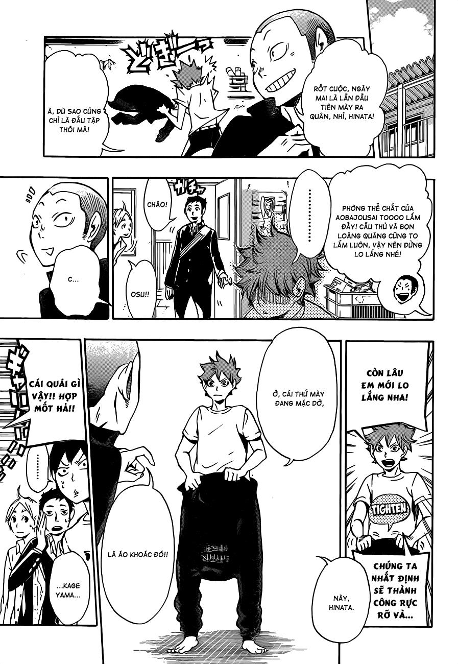 haikyuu chapter 10 - Trang 3