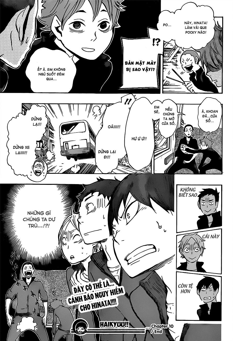 haikyuu chapter 10 - Trang 3