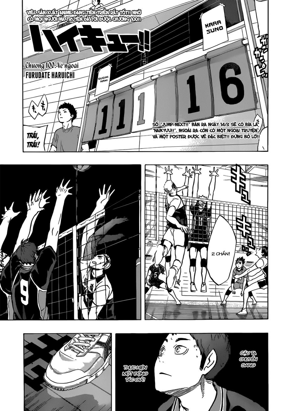 haikyuu chapter 100 - Trang 3