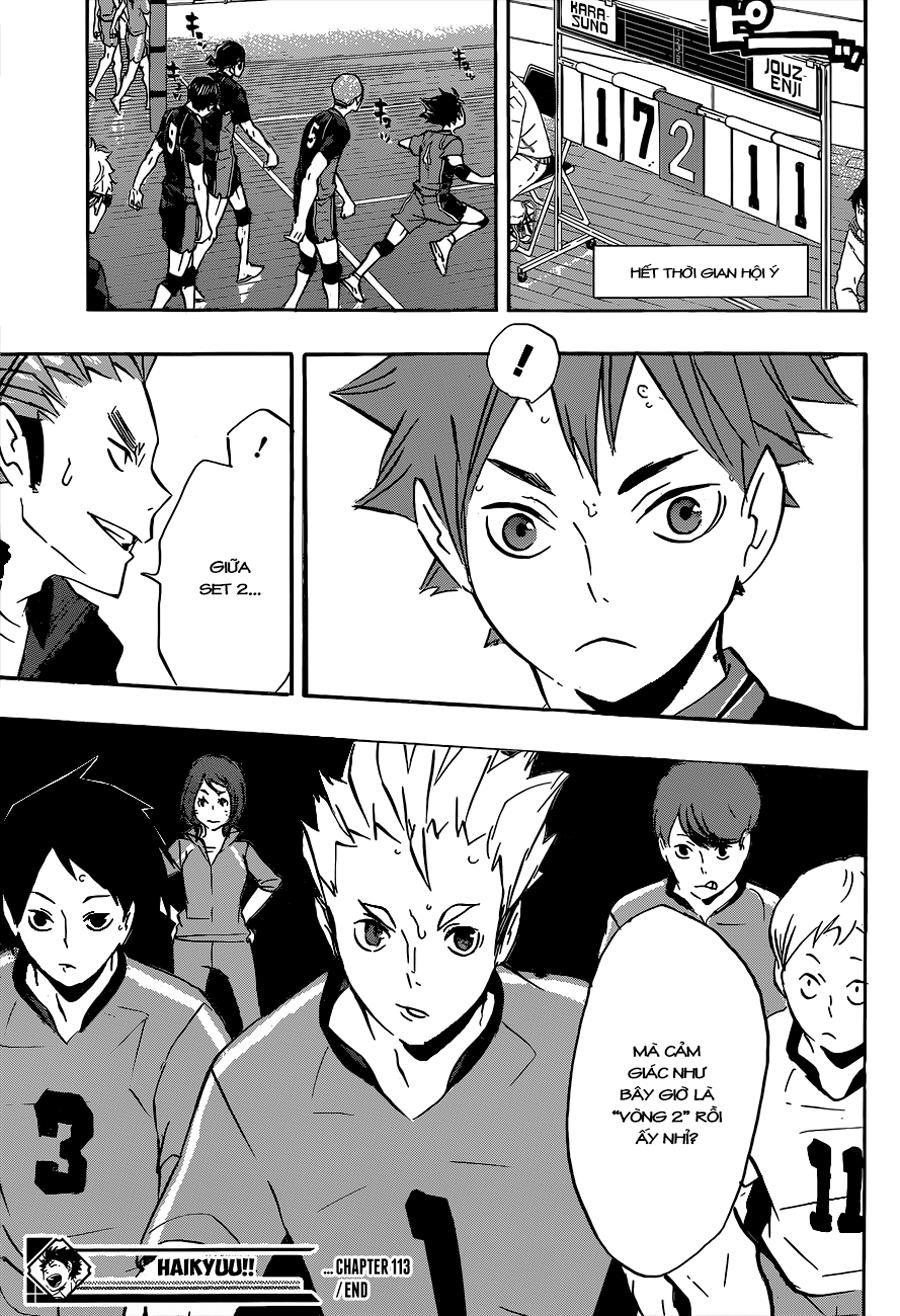 haikyuu chapter 113 - Trang 3