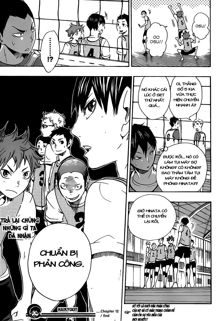 haikyuu chapter 12 - Trang 3