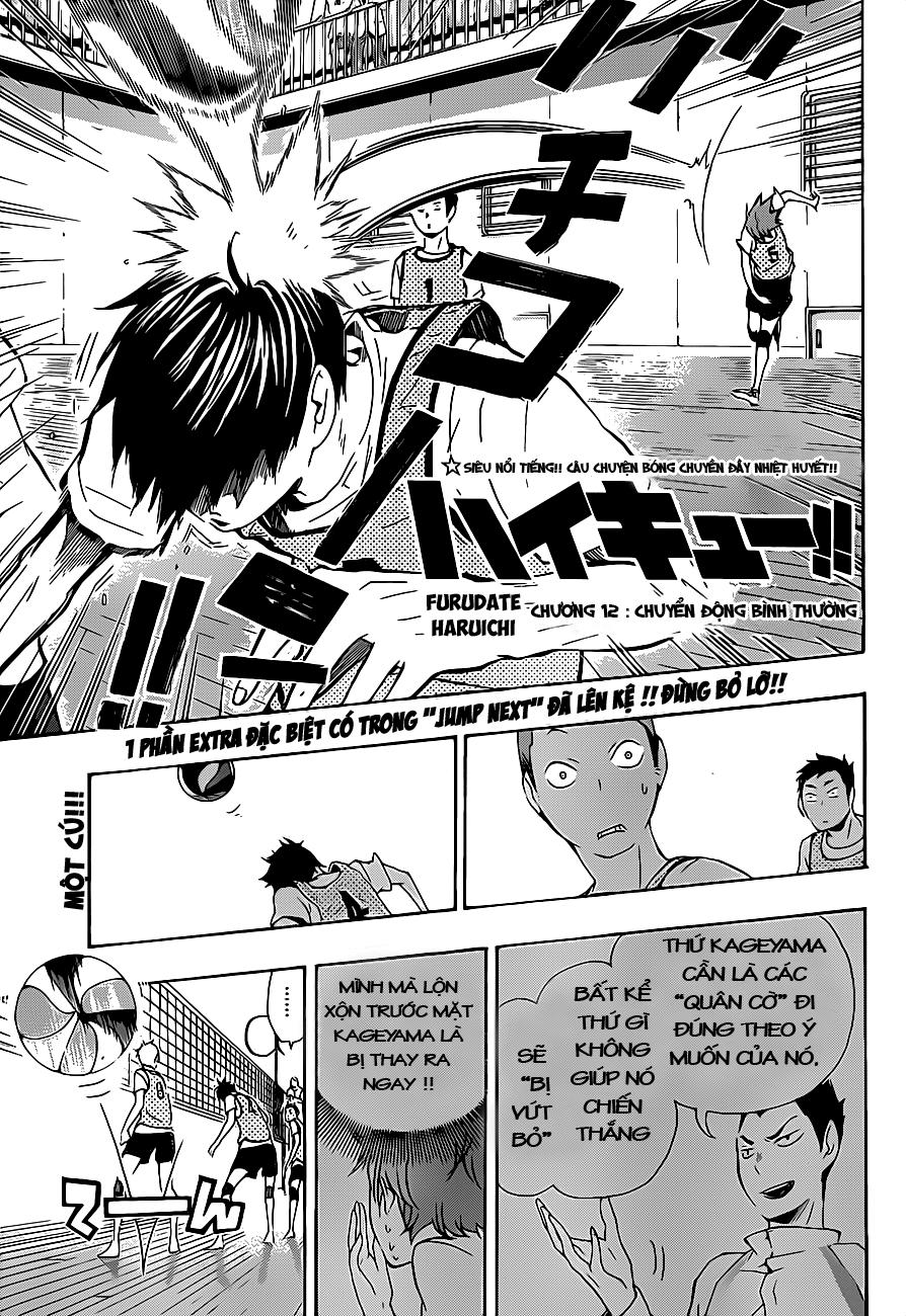 haikyuu chapter 12 - Trang 3