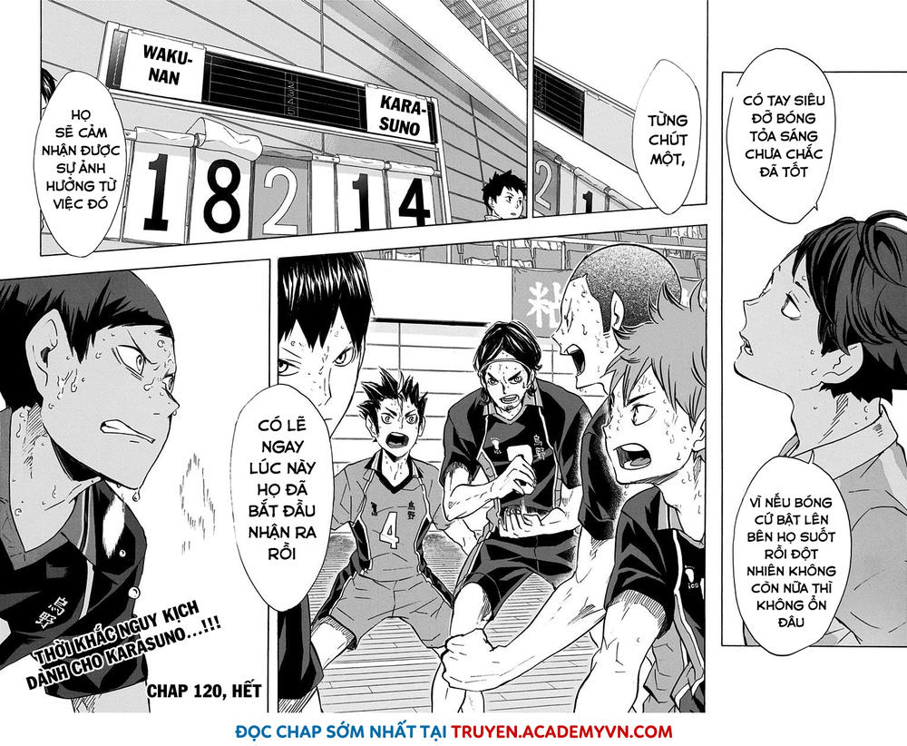 haikyuu chapter 120 - Trang 3