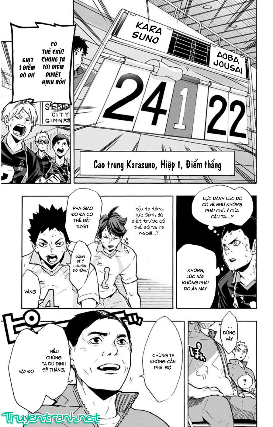 haikyuu chapter 131 - Trang 3