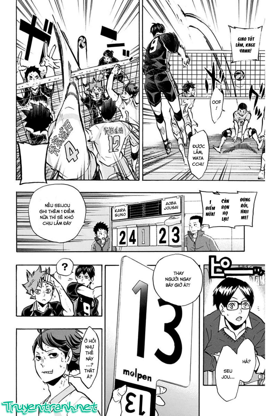 haikyuu chapter 131 - Trang 3