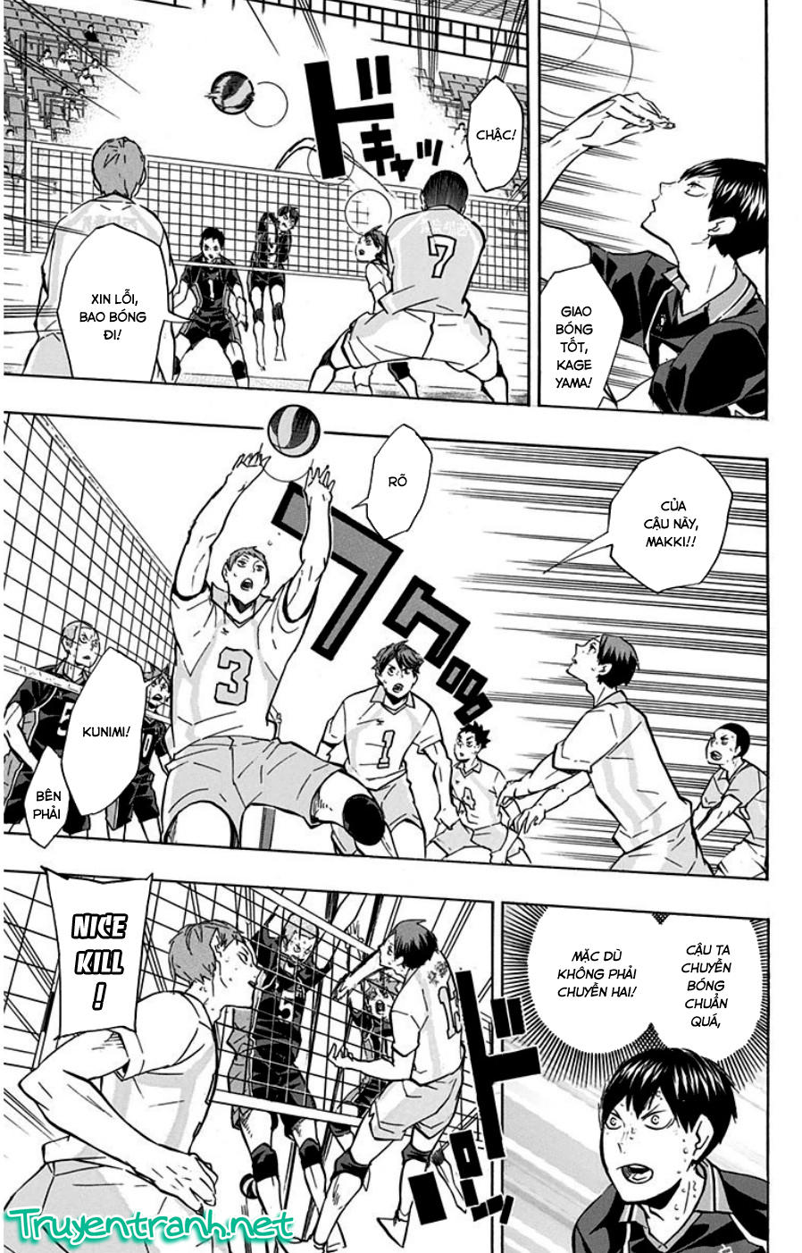 haikyuu chapter 131 - Trang 3