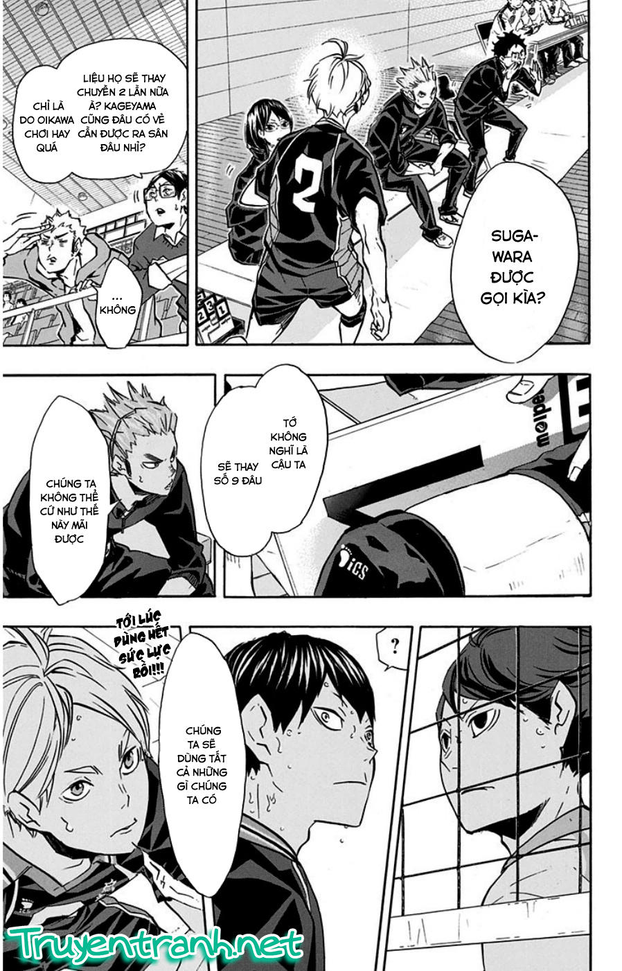 haikyuu chapter 133 - Trang 3