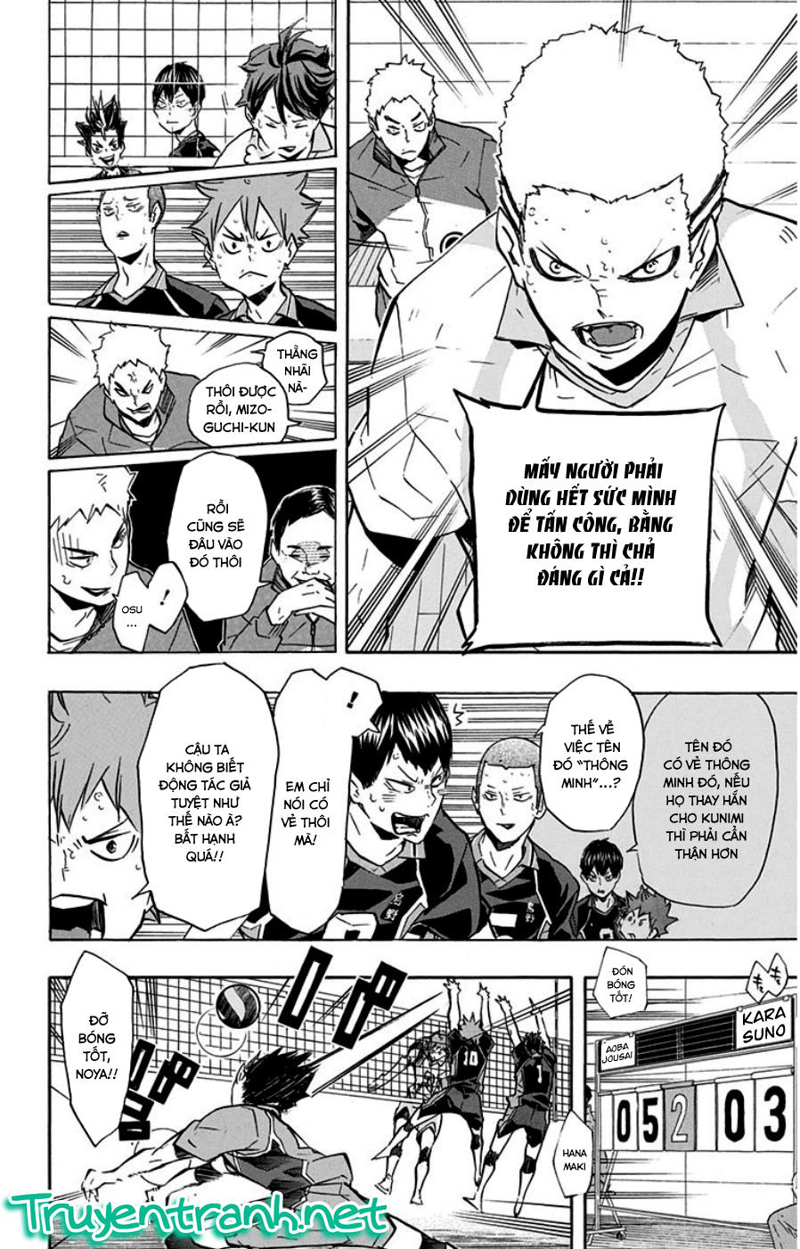 haikyuu chapter 133 - Trang 3