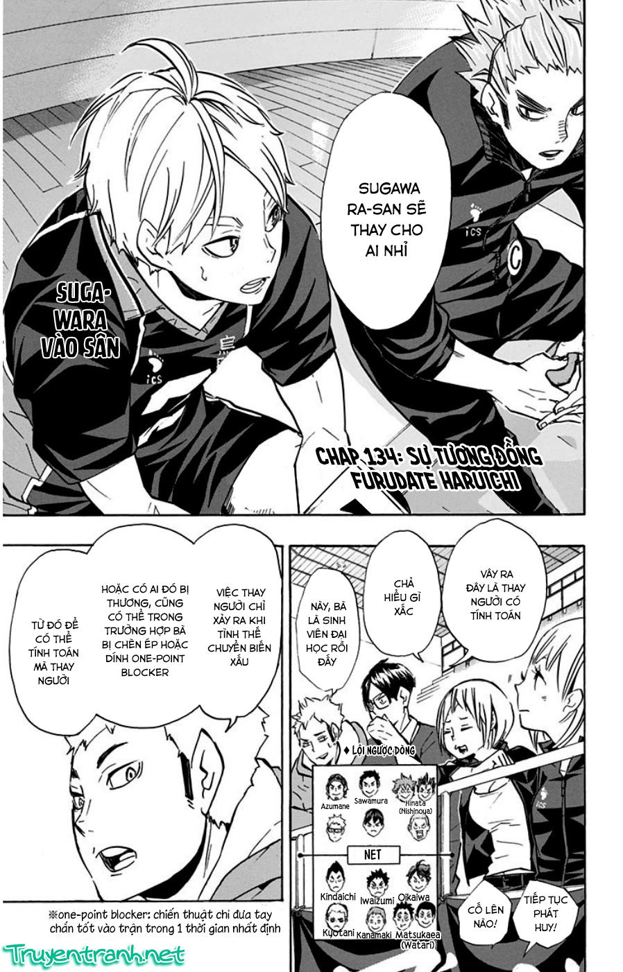 haikyuu chapter 134 - Trang 3