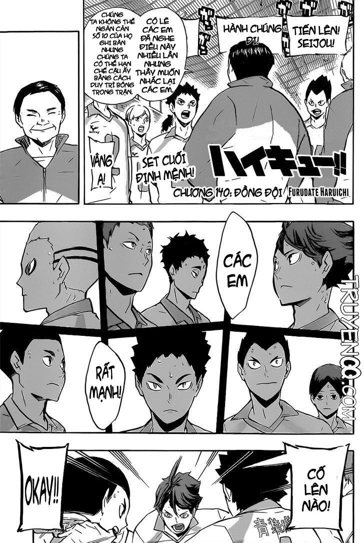 haikyuu chapter 140 - Trang 3