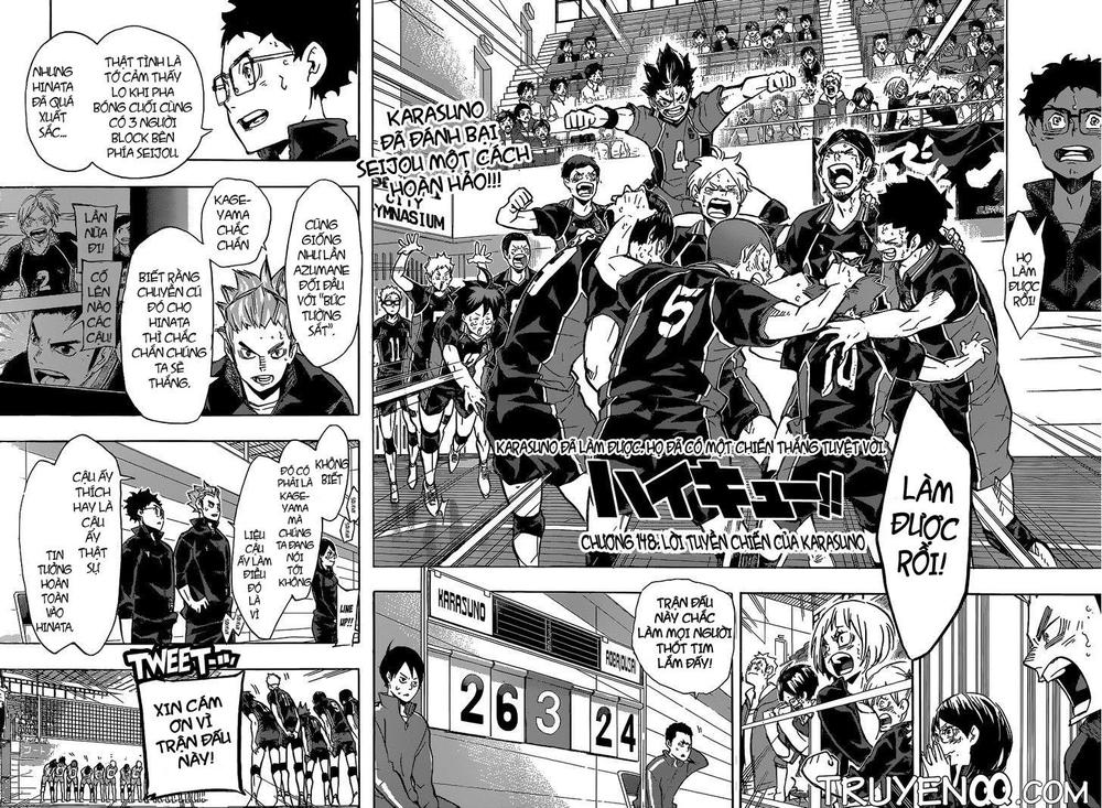 haikyuu chapter 148 - Trang 3