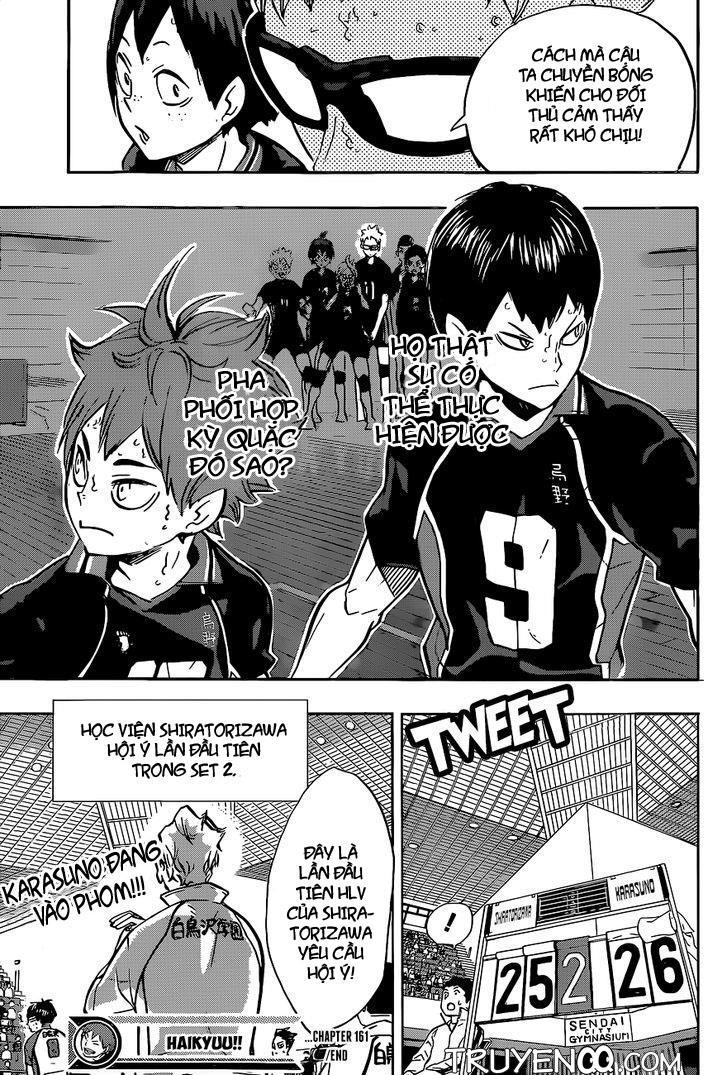 haikyuu chapter 161 - Trang 3