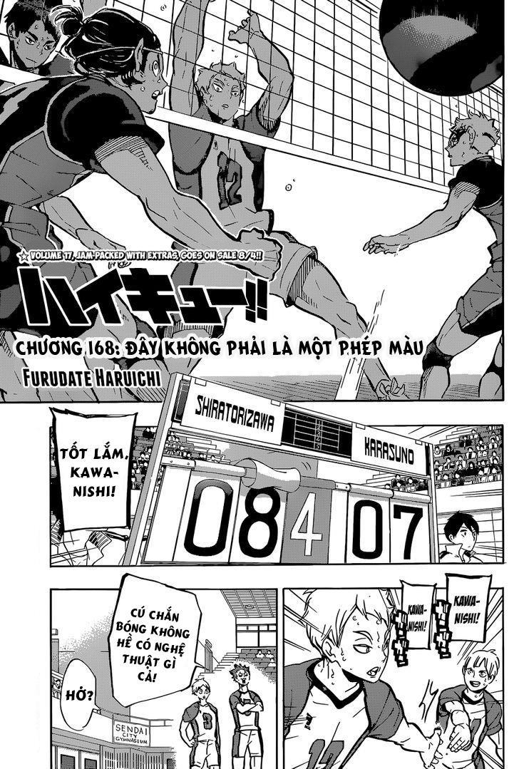 haikyuu chapter 168 - Trang 3