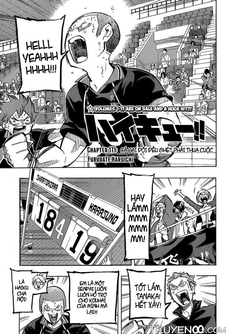 haikyuu chapter 171 - Trang 3