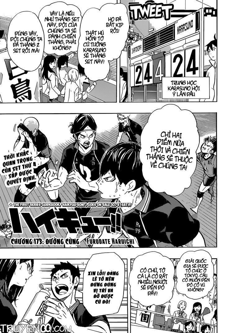 haikyuu chapter 173 - Trang 3