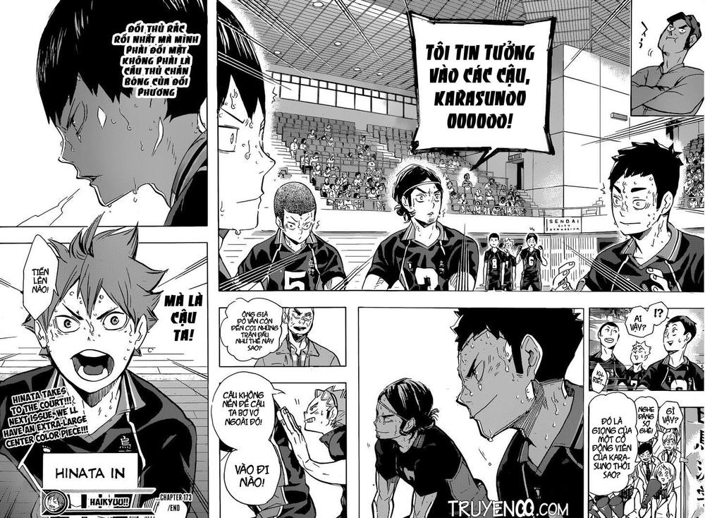 haikyuu chapter 173 - Trang 3