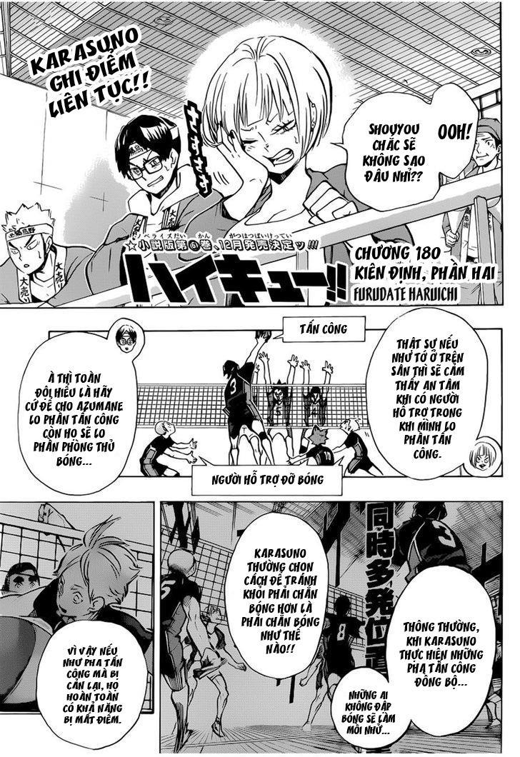 haikyuu chapter 180 - Trang 3