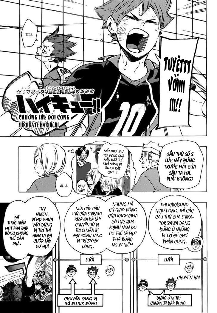 haikyuu chapter 181 - Trang 3