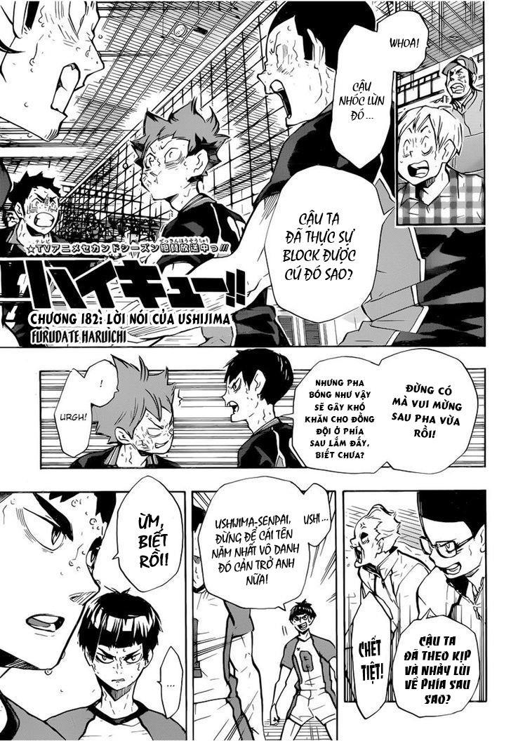 haikyuu chapter 182 - Trang 3