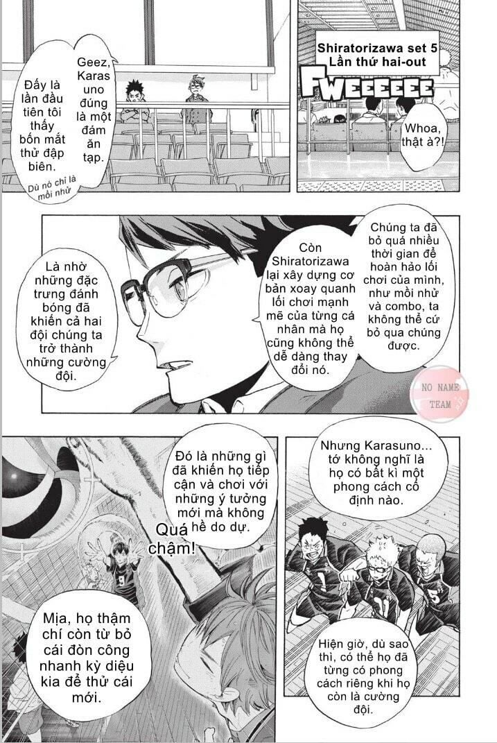 haikyuu chapter 185 - Trang 3