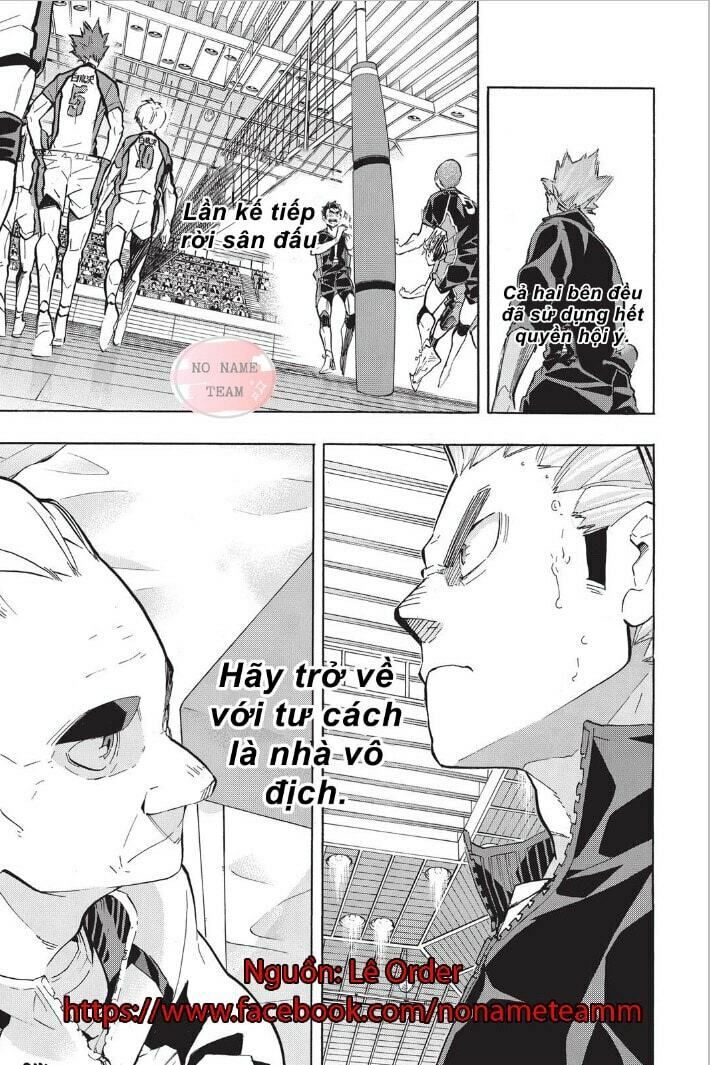 haikyuu chapter 185 - Trang 3