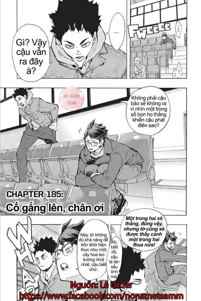 haikyuu chapter 185 - Trang 3