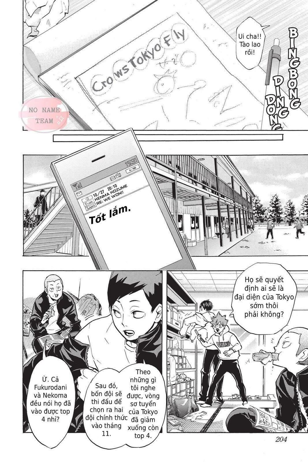 haikyuu chapter 190 - Trang 3