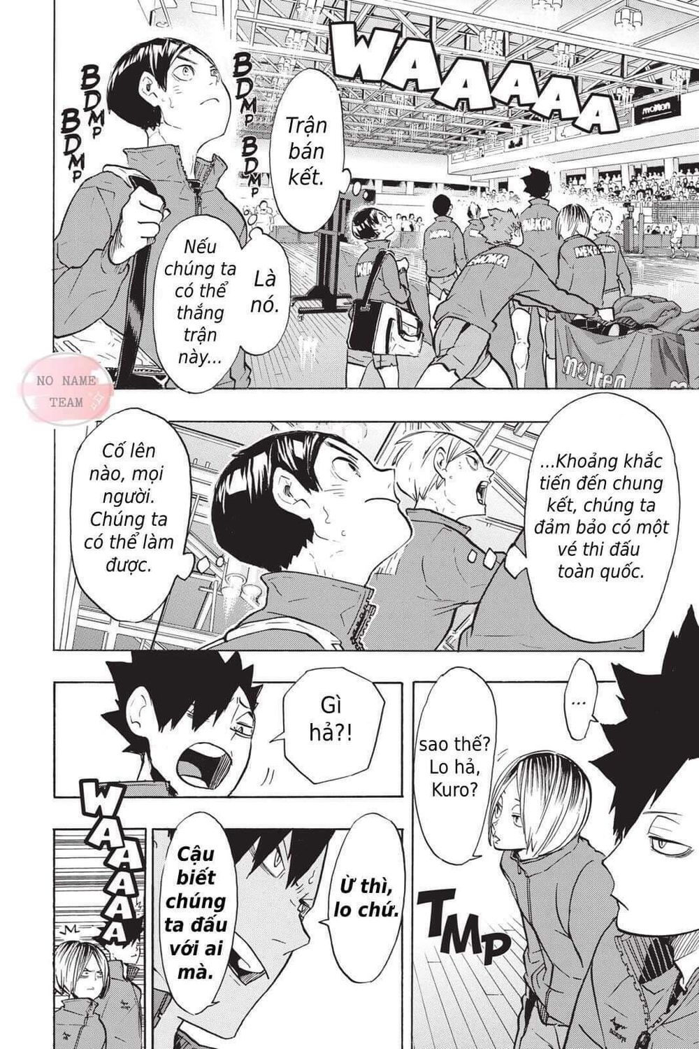 haikyuu chapter 190 - Trang 3