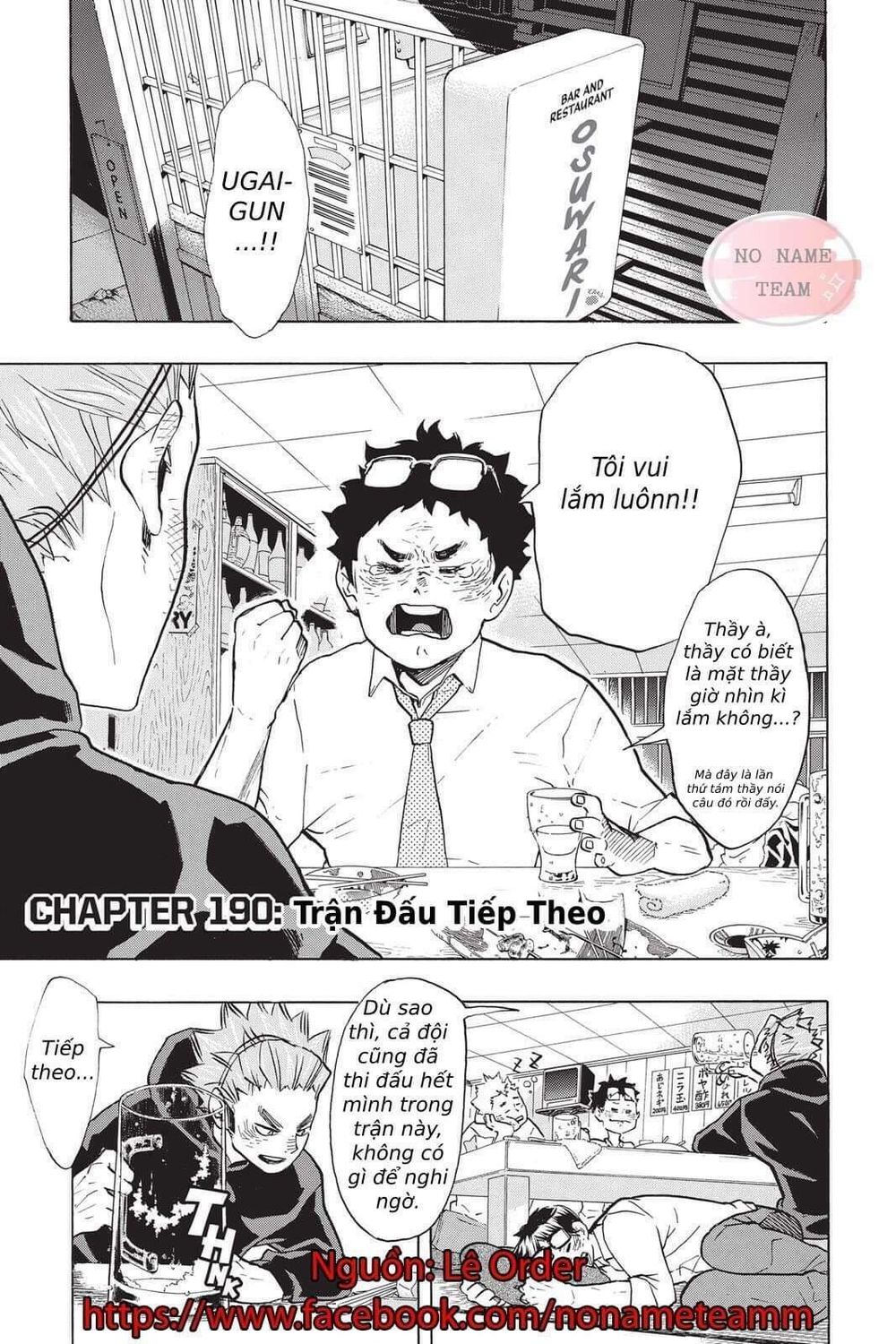 haikyuu chapter 190 - Trang 3