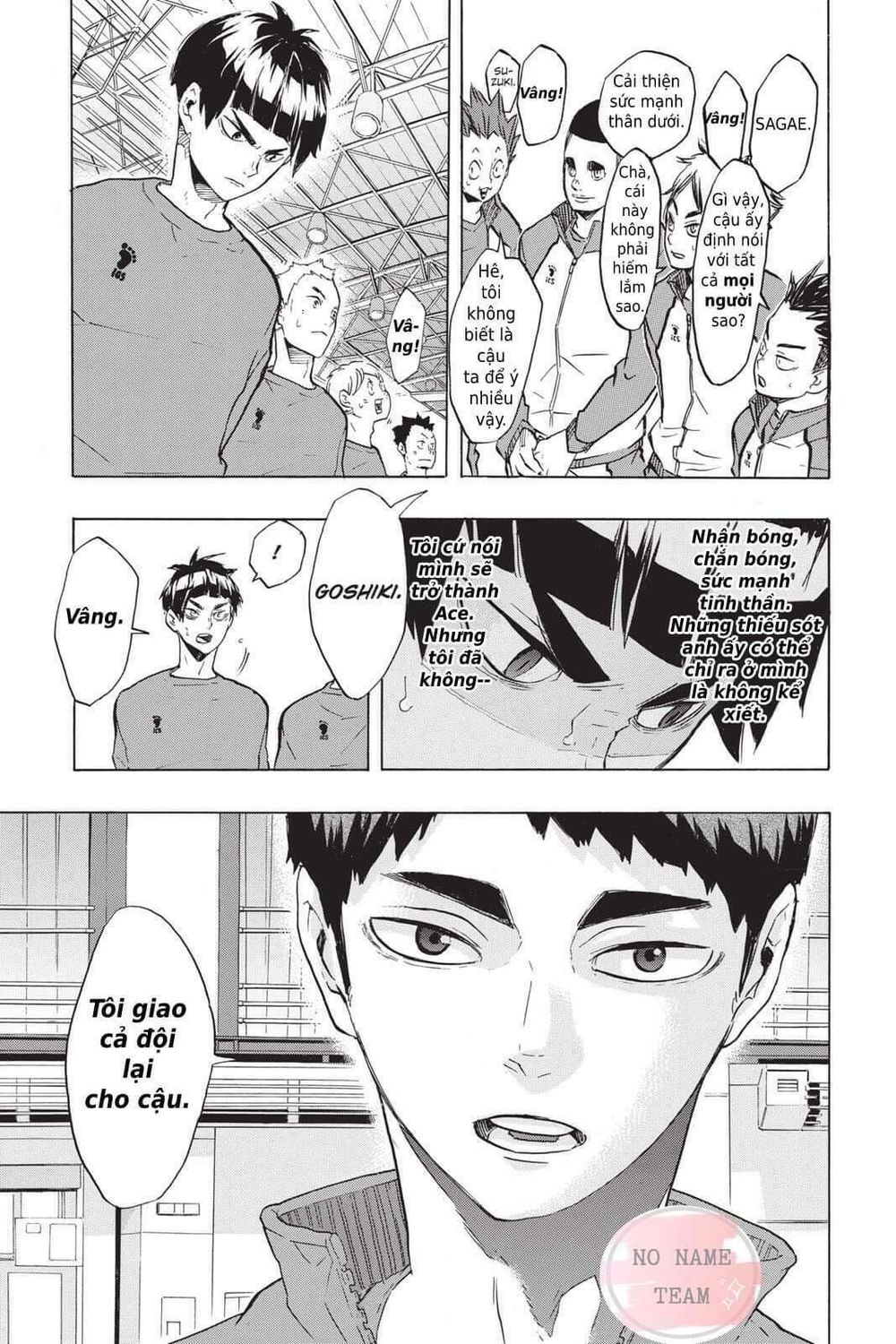 haikyuu chapter 190 - Trang 3