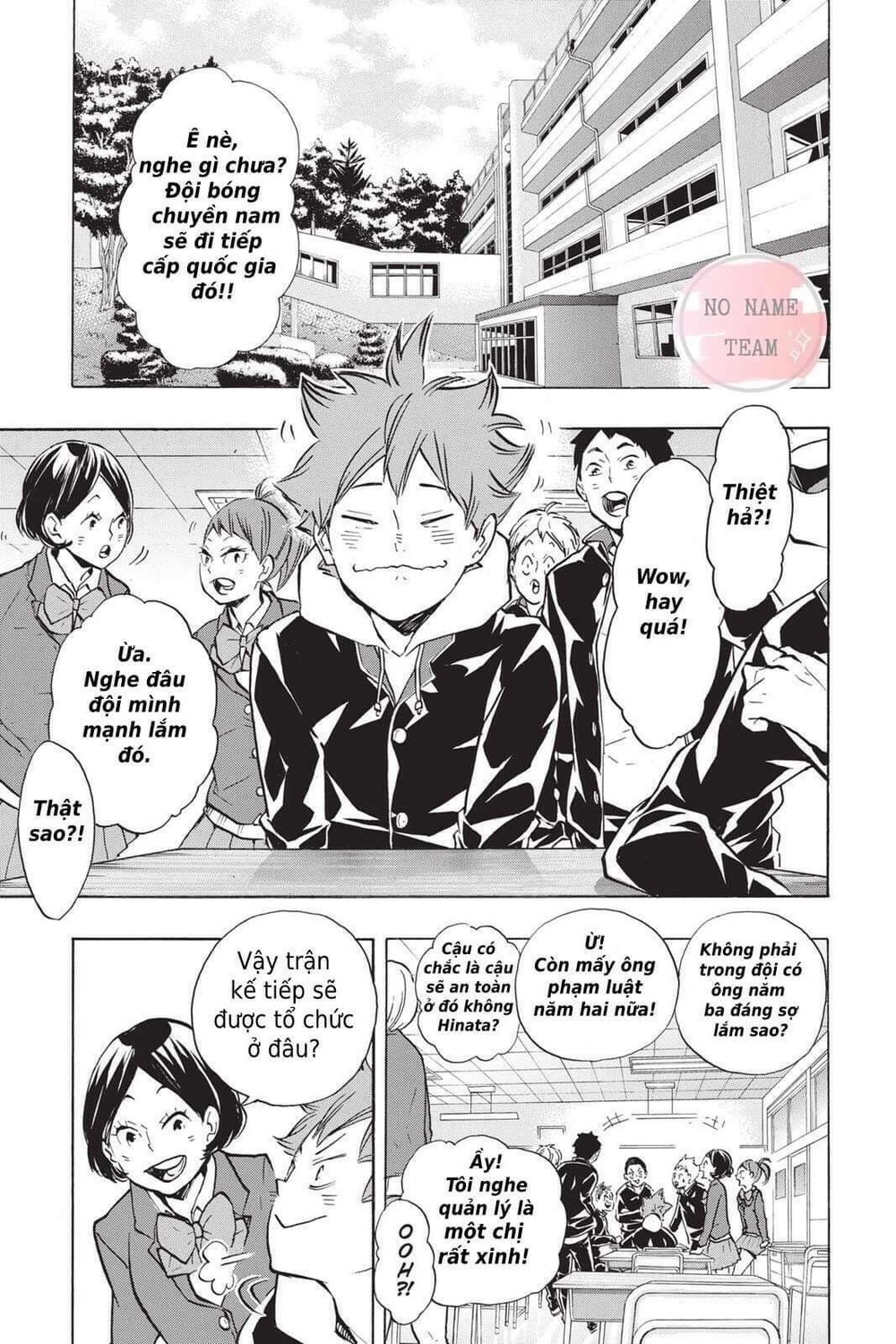 haikyuu chapter 190 - Trang 3