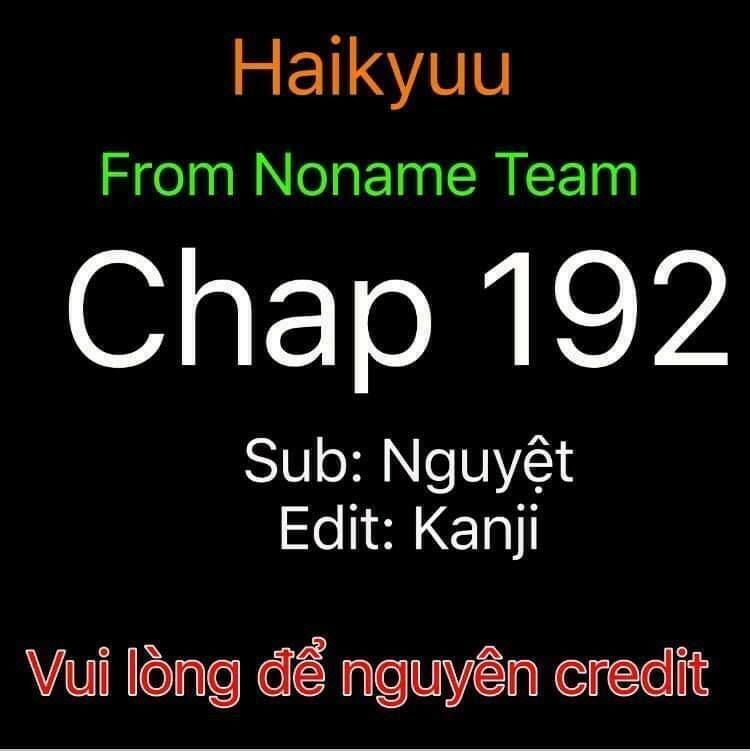 haikyuu chapter 192 - Trang 3