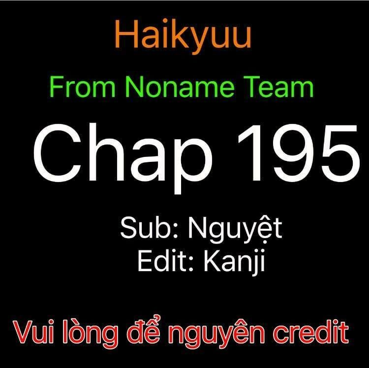 haikyuu chapter 195 - Trang 3