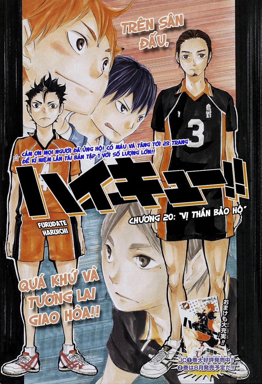 haikyuu chapter 20 - Trang 3