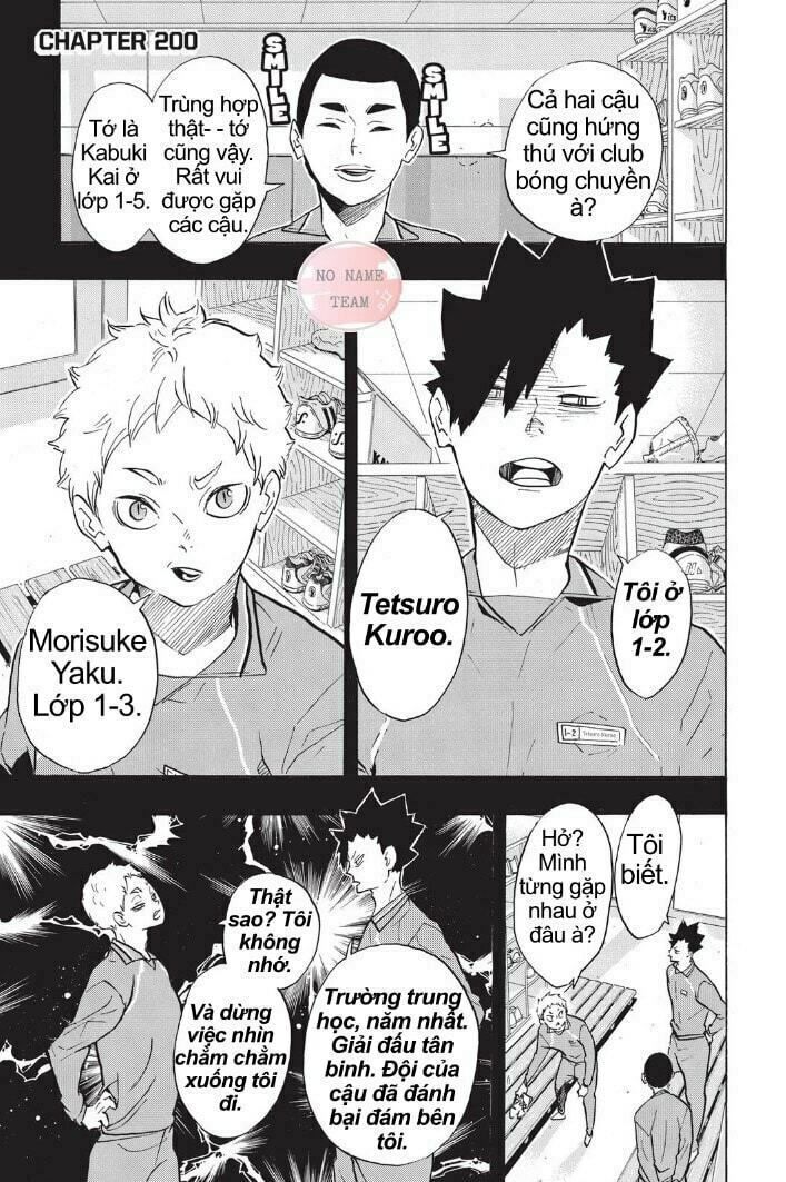 haikyuu chapter 200 - Trang 3