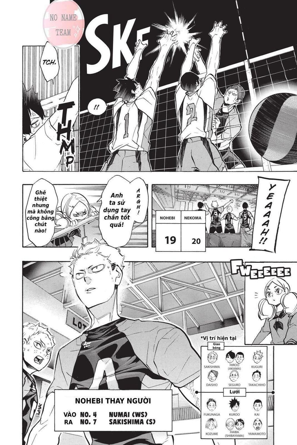 haikyuu chapter 203 - Trang 3