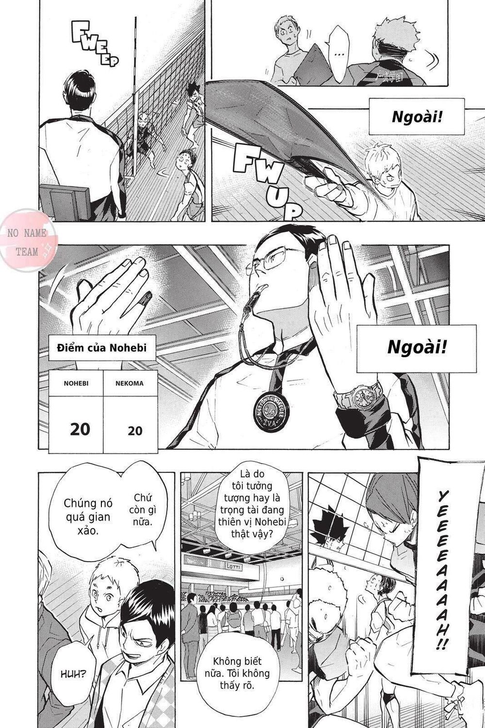 haikyuu chapter 203 - Trang 3